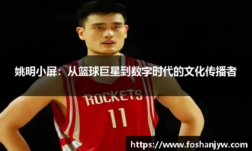 姚明小屏：从篮球巨星到数字时代的文化传播者